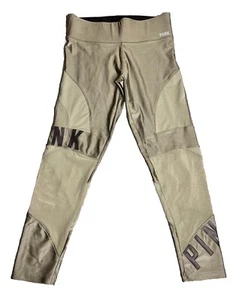 Leggings Rosa Ultimate Verde Brillo Con Malla Mujer Talla Pequeña P - Imagen 1 de 9