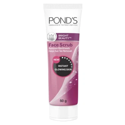 POND'S Bright Beauty Face Scrub, Deep Clean But Mild On Skin, Exfoliate - 50 g - Image 1 of 4