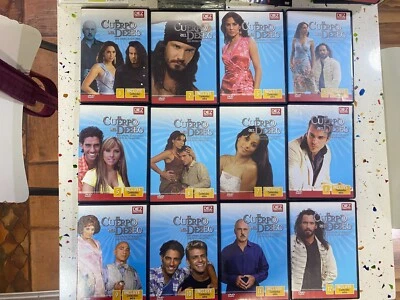 TELENOVELA EL CUERPO DEL DESEO 12 DVD MARIO CIMARRO LORENA ROJAS JULIO JIMENEZ - Imagen 1 de 4