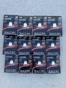 Lot Of 12 Pieces Feit G8/LED 20W Replacement 3000K Non-Dimmable LED Light Bulbs - Picture 1 of 12