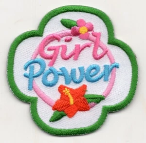 GIRL POWER Iron On Patch Girls - Picture 1 of 1
