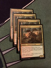 4 RUINATION RIOTER ~4x Lava Dart -mtg NM-M Modern Horizons Unc x4