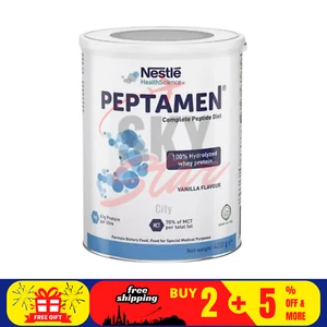 Nestlé PEPTAMEN Complete Peptide Diet sapore vaniglia 400 g SPEDIZIONE GRATUITA - Foto 1 di 5