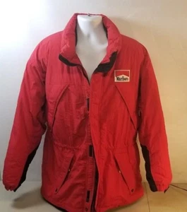 VINTAGE MARLBORO CIGARETTE JACKET SIZE LARGE 63C - Picture 1 of 7