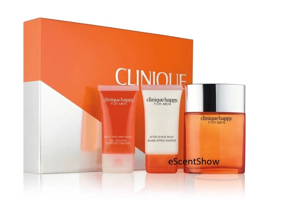 HAPPY FOR MENCLINIQUE 3,4 УНЦ ОДЕКОЛОН-СПРЕЙ + МЫТЬЕ ВОЛОС НА ТЕЛЕ + БАЛЬЗАМ ПОСЛЕ БРИТЬЯ - Изображение 1 из 1
