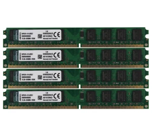 4X 2GB Intel CPU 2Rx8 PC2-6400 DIMM Memory RAM 8GB Desktop DDR2 800Mhz @ML - Picture 1 of 6