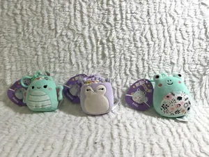 Squishmallows 2024 Easter Squad Clip- Lot of 3 3.5 inch Plush Set -NEW - Picture 1 of 4