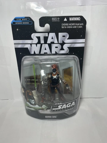 Star Wars the Saga Collection Aurra Sing Jedi Hunter NEW HASBRO Cover