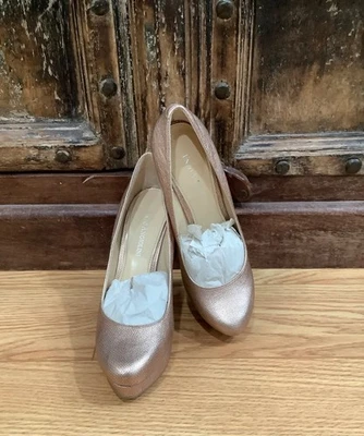 Zapatos de salón para mujer Enzo Angiolini Easmiles rosa talla 6 M cuero tacón de aguja Foto 1 de 4