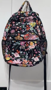 Vera Bradley Essential Large Tangerine Twist Floral Backpack - Picture 1 of 15