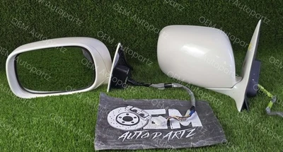 Par de espelhos laterais elétricos genuínos Lexus LS430 2001-2006 fabricante de equipamento original JDM usado - Imagem 1 de 4