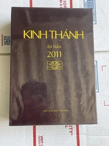 Kinh Thánh Kinh Thanh Công Giáo 2011, Cựu Ước Và Tân Ước, Bìa Cứng Kèm Chú Thích - Picture 1 of 8