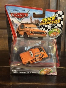 Disney Pixar Cars Schnellwechsler grem mit Crashschaden - Bild 1 von 4