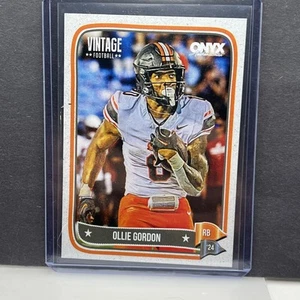 Fútbol americano vintage Onyx 2024 Ollie Gordon #OVOLGO Oklahoma Miami Dolphins b - Imagen 1 de 8