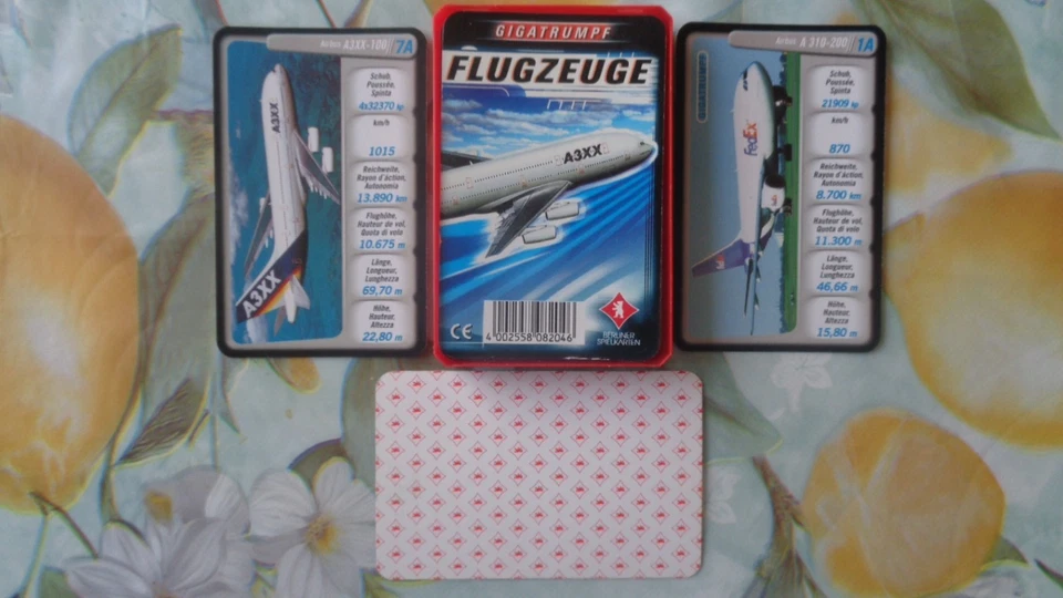 Quartett Flugzeuge Ausgabe 2001 - Bild 1 von 1