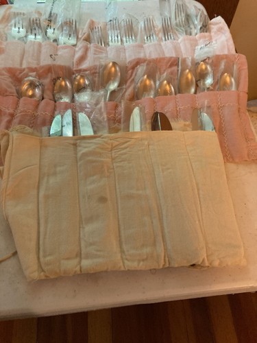 Vintage pristine Set Of 8 Place Setting Of Madeira Silverware By Towle