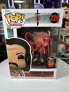 Funko POP! Ad Icons Danny Trejo #229 SIGNED 7BAP Exclusive LE 100pcs + Protector - Bild 1 von 7