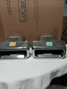 Gm Exhaust Tips Left-right Gm1122DAA_PLTE 2024 Date Chrome. Beautiful - Bild 1 von 18