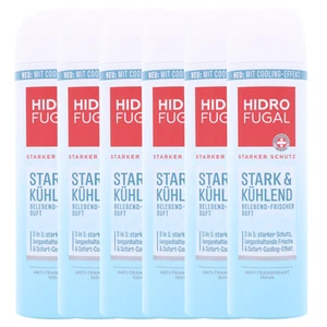 6x Hidrofugal Stark & Kühlend Deo Spray Antitranspirant mit Aloe Vera je 150ml - Bild 1 von 4