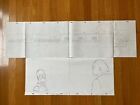 The Simpsons Production Pencil Layout Drawings With Background Pan