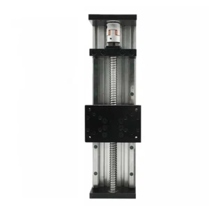 Guida lineare mandrino a ricircolo di sfere carico pesante tavolo scorrevole azionamento mandrino carico 80 kg - Foto 1 di 18