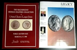 VINTAGE ASSORTED COIN AUCTION CATALOGS, LOT OF 2, 1985-1986 - Picture 1 of 3