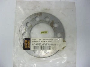 Custom Chrome Bearing Plate for 4 Speed Clutch Hub. Replaces OEM 37576-41  19384 - Picture 1 of 3
