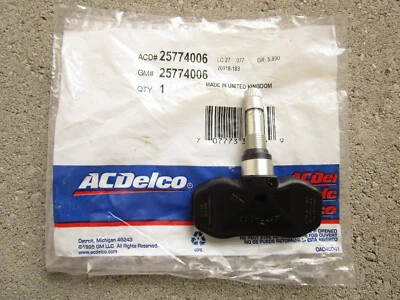 04 - 09 GM CHEVY GMC TIRE PRESSURE MONITORING SYSTEM SENSOR KIT QTY 1 OEM NEW - Image 1 of 3