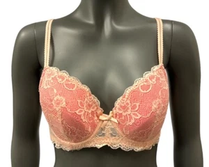 Damen BH Schalen BH RAINBOW rosa NEU Größe 80B 85B 90B - Picture 1 of 1