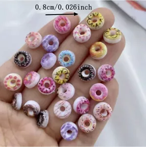 Dollhouse Donuts Delicacies Kitchen Food 1/12 Scale Really Cute and Realistic :) - Picture 1 of 6