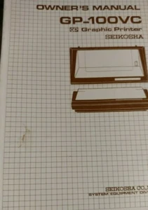 GP-100VC Owner´s Manual Original Handbuch Französisch Manuel d´Utilisaton (C64) - Imagen 1 de 1
