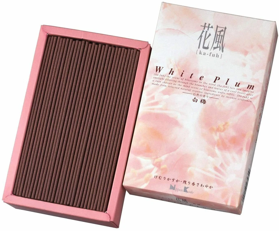 Nippon Kodo Ka-fuh Scent of Blossoms in The Wind White Plum 450 Sticks