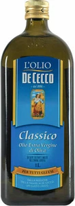 DE CECCO OLIO EXTRAVERGINE DI OLIVA 1 BOTTIGLI4 DA 1000ml ESTRATTO A FREDDO - Foto 1 di 5