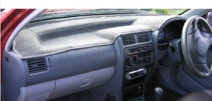BLACK DASH MAT, DASHMAT, DASHBOARD COVER FIT TOYOTA STARLET 1996 - 1999, RHD - Bild 1 von 6