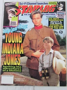 Starlog Magazine #183 Oct. 1992, Young Indiana Jones - Imagen 1 de 2