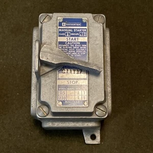 SWB-14 Killark Device Box, TELEMECANIQUE Starter Switch 🇺🇸 Excellent - Picture 1 of 11