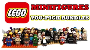 LEGO Minifigures Lot **YOU CHOOSE** Star Wars | Marvel | DC | City | Ninjago - Picture 1 of 101