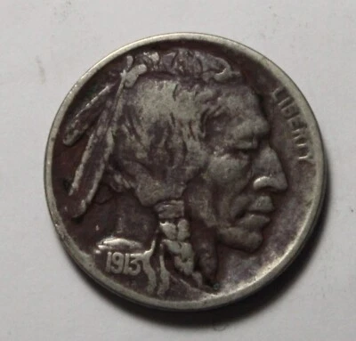 1913 D Buffalo Nickel M1019 - Image 1 of 2