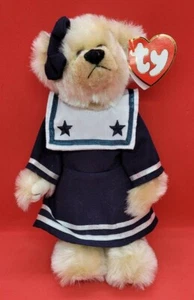 TY 1993 BREEZY the BEAR ATTIC TREASURES - MINT with SLIGHTLY CREASED HANG TAG - Picture 1 of 6