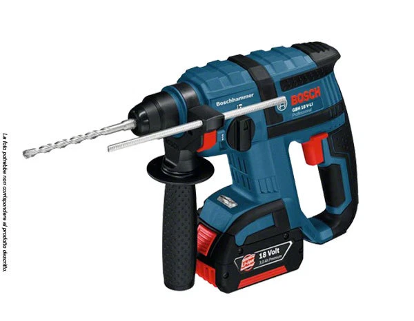 MARTELLO TASSELLATTORE PERFORATORE BOSCH GBH 18 V-LI (GARANZIA 3 ANNI) - Immagine 1 di 1