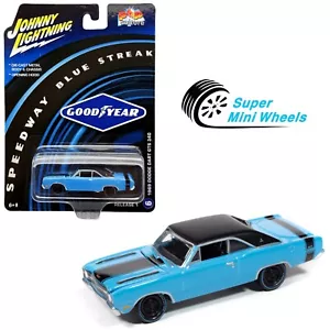Johnny Lightning 1:64 1969 Dodge Dart GTS 340 (Blue) Good Year - Pop Culture - Picture 1 of 2
