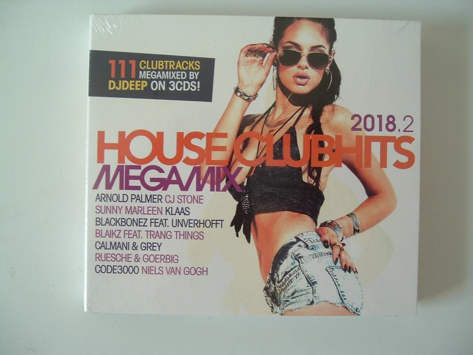House Club Hits - Megamix 2018/2, Neu OVP, 3 CD Set, 2018 - Bild 1 von 1