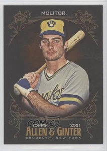 Topps Allen & Ginter's X 2021 impresión corta Paul Molitor #320 patio - Imagen 1 de 4
