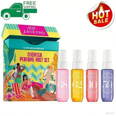 Sol de Janeiro Cheirosa Perfume Mist Set | '40 '59 '62 '68 | 4x 30ml NK9