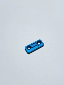 Vintage RC Trinity Team Losi XX XXT Transmission Brace Aluminum Blue TK3003  - Picture 1 of 4