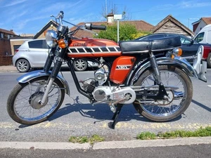 1977 Yamaha FS1E early pedal sports Moped fizzy low miles matching numbers uk b - Picture 1 of 8