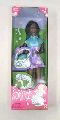 African-American Special Edition Easter SURPRISE Barbie Mattel #20543 - Image 1 of 4