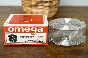 Mulinello Sviluppo Pellicola Acciaio Inox 35mm SIMMON OMEGA 467-011 Nuovo - Foto 1 di 6