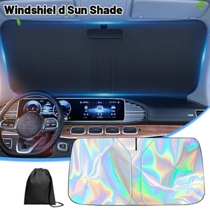 Parasol Coche Verano Parabrisas Parasol Plegable Almacenamiento C3U9 - Imagen 1 de 13
