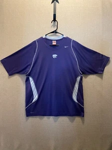 Nike K-State Shirt Herren groß lila Passform trocken - Bild 1 von 12
